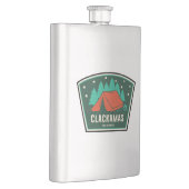 クラッカマスウィルダネスオレゴンキャンプ フラスク (右)