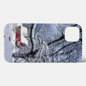 クラッカマス郡オレゴン州、米国。新雪 Case-Mate iPhoneケース (裏面 (横))