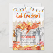 クラッカン！カニの煮込みパーティーの招待状 招待状 (正面)