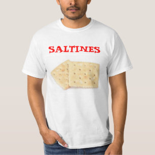 クラッカー、SALTINES Tシャツ