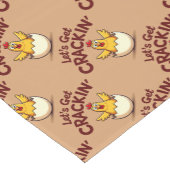 クラッキンチキンファームパおもしろいンをゲットしよう ショートテーブルランナー (コーナー)