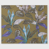 クラックのある古い壁のテクスチャ、レトロな背景、 ラッピングペーパー (フラット)