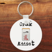 クラックアディクトKeychain キーホルダー (正面)