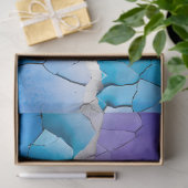 クラックカラフル紙アートティッシュペーパー 薄葉紙 (ギフト)