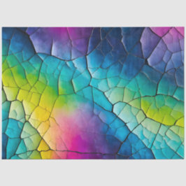 クラックカラフル紙アートティッシュペーパー 薄葉紙