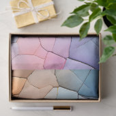 クラックカラフル紙アートティッシュペーパー 薄葉紙 (ギフト)