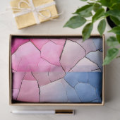 クラックカラフル紙アートティッシュペーパー 薄葉紙 (ギフト)