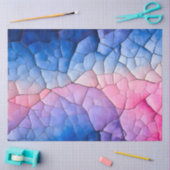 クラックカラフル紙アートティッシュペーパー 薄葉紙 (クラフト)