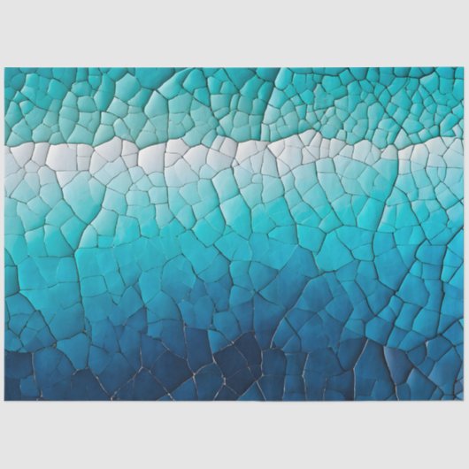 クラックカラフル紙アートティッシュペーパー 薄葉紙 (正面)