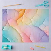 クラックカラフル紙アートティッシュペーパー 薄葉紙 (クラフト)