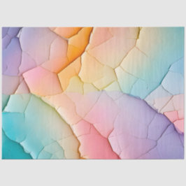 クラックカラフル紙アートティッシュペーパー 薄葉紙
