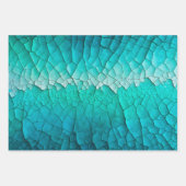 クラックカラフル紙アートラッピング紙シート ラッピングペーパーシート (正面3)