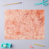 クラックドコーラルデコパージュバックグラウンドティッシュペーパー 薄葉紙 (クラフト)