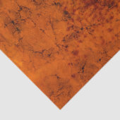 クラックドバーントオレンジデコパージュ背景 薄葉紙 (詳細)