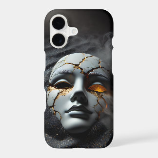 クラックドポーセレン マスク ダークラグジュアリー iPhone 11 ケース