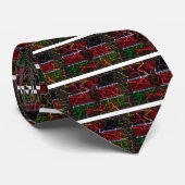 クラックド・フラッグ:シンプルさを保て - ケニアの回復力 ネクタイ (ロール)