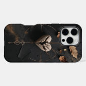 クラックハートダークボホイPhoneケース iPhoneケース (裏面横)