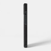 クラックメタル - 3D蓄光ドクロ象嵌 iPhoneケース (左側面)