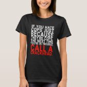 クラック中毒者を呼べ Tシャツ (正面)