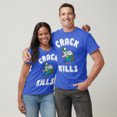 クラック殺おもしろいし工男性へ士 Tシャツ (ユニセックス)