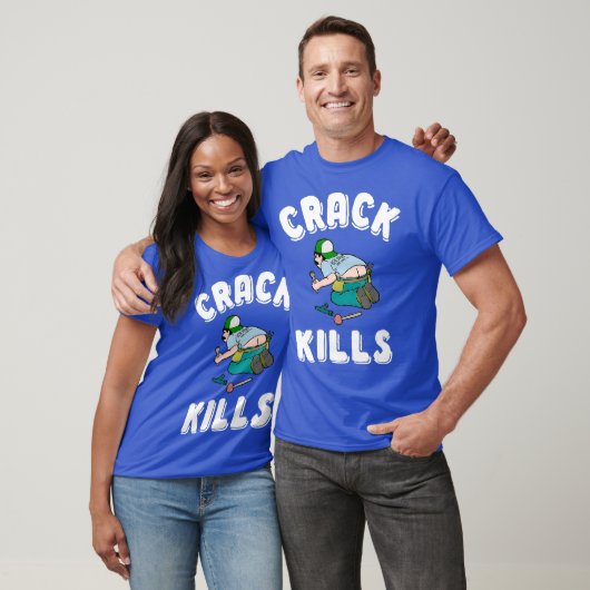 クラック殺おもしろいし工男性へ士 Tシャツ (ユニセックス)