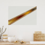 クラック – フラクタルポスター ポスター (キッチン)