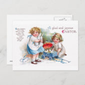 クラッサドル：女遊の子とバンニー ポストカード (正面/裏面)