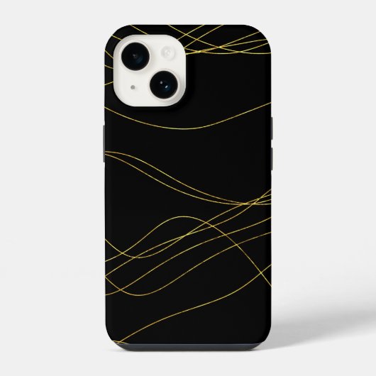 クラッシィ ゴールドライン iPhoneケース (裏面)