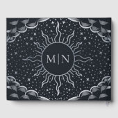 クラッシィ シルバー タロット カード ウェディング ゲスト ブック (裏面)