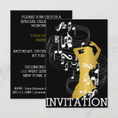 クラッシィ ミュージカル ダンス キャバレー ヴィップ ガール インビテーション (正面/裏面)