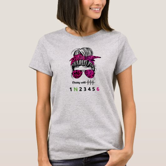クラッシィ・ユニティル... 楽しいバイクTシャツ Tシャツ (正面)