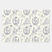 クラッシッエレガントクな馬術トワール ラッピングペーパーシート (正面)