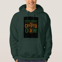 クラッシュしようがしまいが ― 俺たちは仮想通貨を信じる！ トレーダーパーカー パーカ