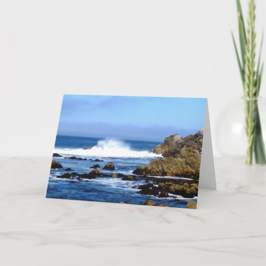 クラッシュする波 カード (正面)