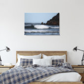 クラッシュする波 キャンバスプリント (インサイチュ (寝室))