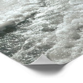 クラッシュする波 ポスター (角)