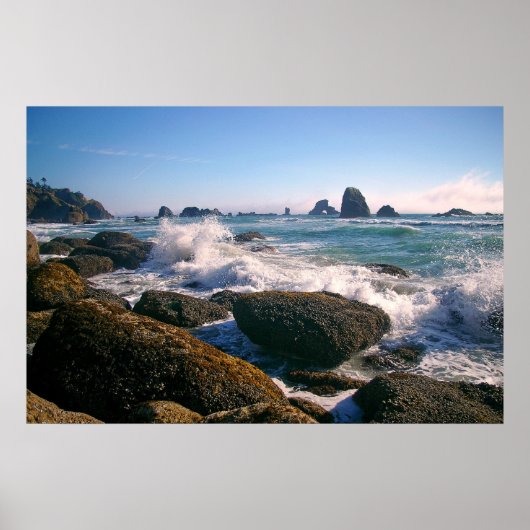 クラッシュする波 ポスター (正面)