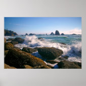 クラッシュする波 ポスター (正面)