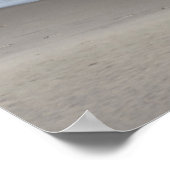 クラッシュする波 ポスター (角)