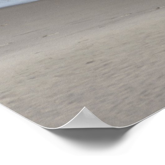 クラッシュする波 ポスター (角)