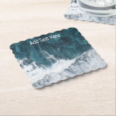 クラッシュする海波 ペーパーコースター (アングル)