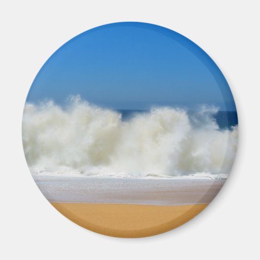 クラッシュする海波 マグネット (正面)