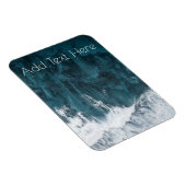 クラッシュする海波 マグネット (右側)