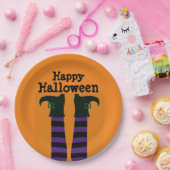 クラッシュウィッチハローウィンパーティ紙プレート ペーパープレート (パーティー)