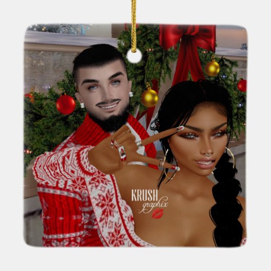 クラッシュグラフィックスバイアフセックノベルオーナメント1 セラミックオーナメント (裏面)