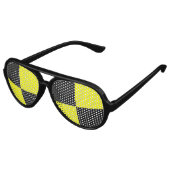 クラッシュテストおもしろいダミーパーティーサングラス アビエーターサングラス (アングル)