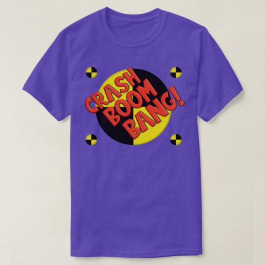 クラッシュテストのダミーのおもしろい衣装 Tシャツ (デザイン正面)