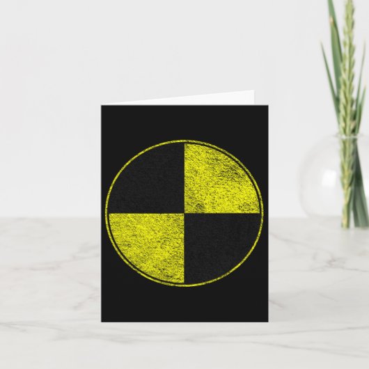 クラッシュテストダミー コスチューム 僕はクラッシュテストダミー カード (正面)