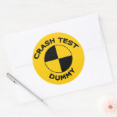 クラッシュテストダミー ラウンドシール (封筒)