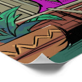 クラッシュテストヒッピーおもしろいポスター ポスター (角)